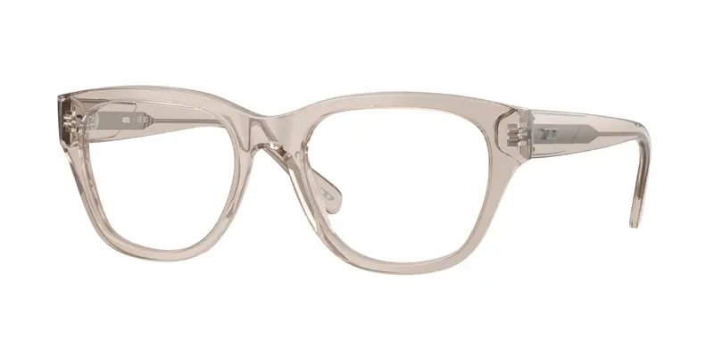 DIESEL Unisex DL4001F  2007 Montature da vista Acetato Grigio Trasparente Squadrata Normale