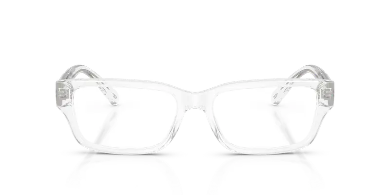 DIESEL Unisex DL4002 2005 Montature da vista Acetato Trasparente Trasparente Squadrata Normale miniatura 2