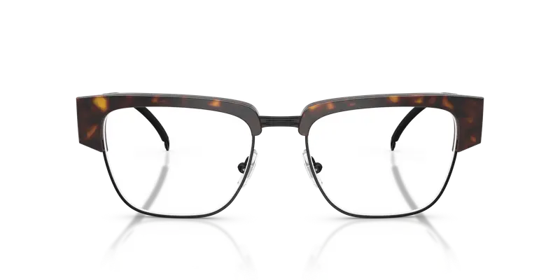 DIESEL Unisex DL4005 2003 Montature da vista Acetato Tartaruga Trasparente Squadrata Normale miniatura 2