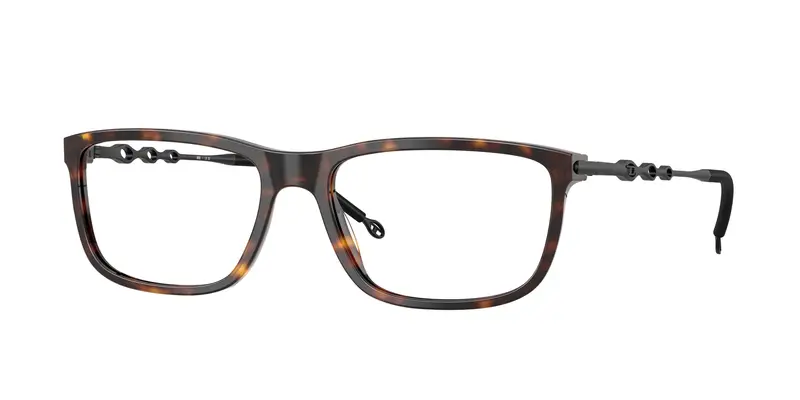 DIESEL Unisex DL4006 2003 Montature da vista Acetato Tartaruga Trasparente Squadrata Normale