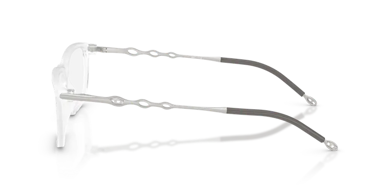 DIESEL Unisex DL4006 2006 Montature da vista Acetato Trasparente Trasparente Squadrata Normale miniatura 3