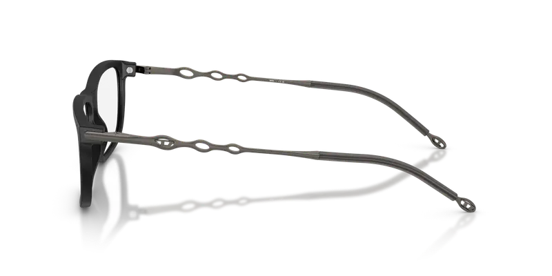 DIESEL Unisex DL4006F 2002 Montature da vista Acetato Nero Trasparente Squadrata Normale miniatura 3