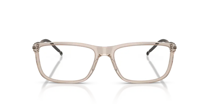 DIESEL Unisex DL4006F 2007 Montature da vista Acetato Grigio Trasparente Squadrata Normale miniatura 2