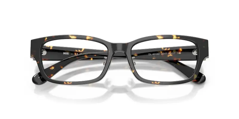 Unisex DL4010D 2017 Montature da vista Acetato Tartaruga Trasparente Squadrata Normale miniatura 2