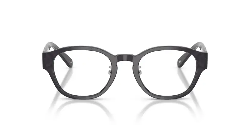 Unisex DL4011D 2027 Montature da vista Acetato Viola Trasparente Squadrata Normale miniatura 3