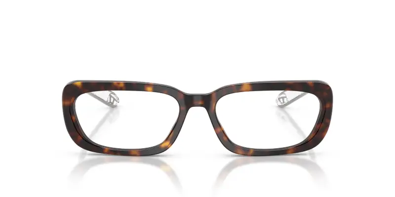 Unisex DL4012 2003 Montature da vista Acetato Tartaruga Trasparente Squadrata Normale miniatura 3