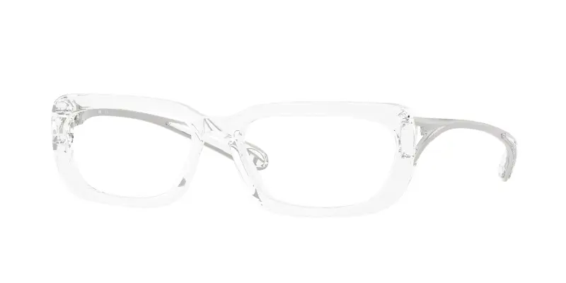 Unisex DL4012 2005 Montature da vista Acetato Trasparente Trasparente Squadrata Normale