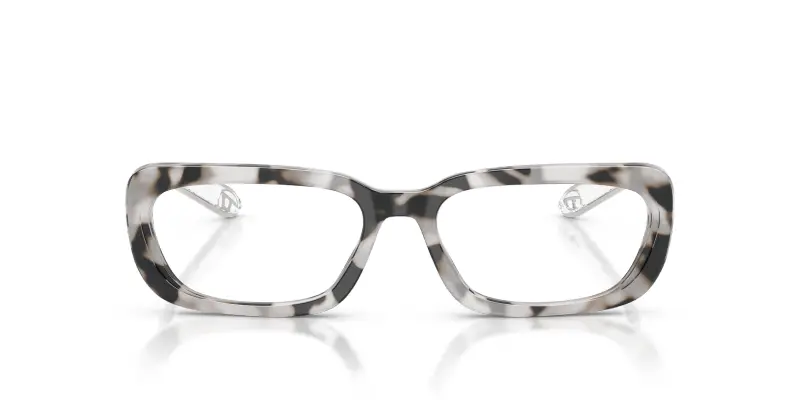 Unisex DL4012 721 Montature da vista Acetato Nero Trasparente Squadrata Normale miniatura 3