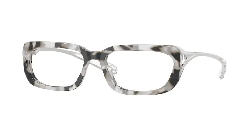 Unisex DL4012 721 Montature da vista Acetato Nero Trasparente Squadrata Normale