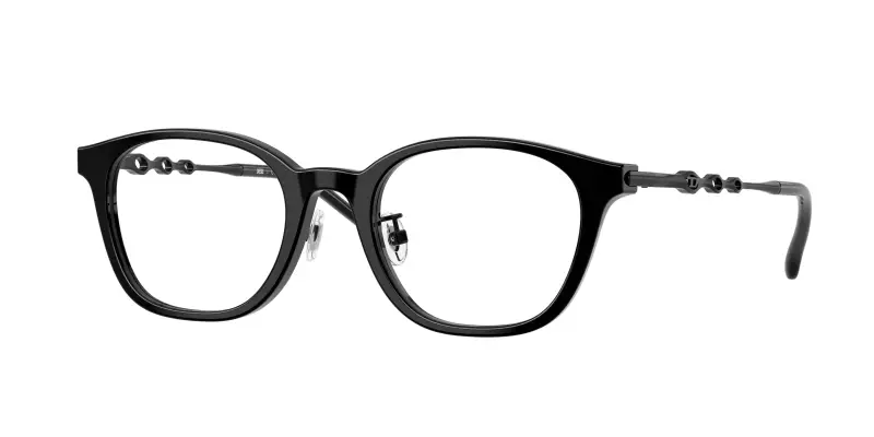 Unisex DL4013D 2001 Montature da vista Acetato Nero Trasparente Pantos Normale
