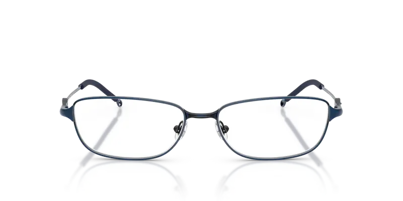 DIESEL Unisex DL5002 1024 Montature da vista Metallo Blu Trasparente Squadrata Normale miniatura 2