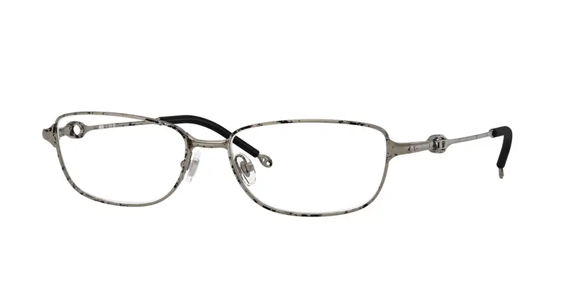 DIESEL Unisex DL5002  1032 Montature da vista Metallo Argento Trasparente Squadrata Normale