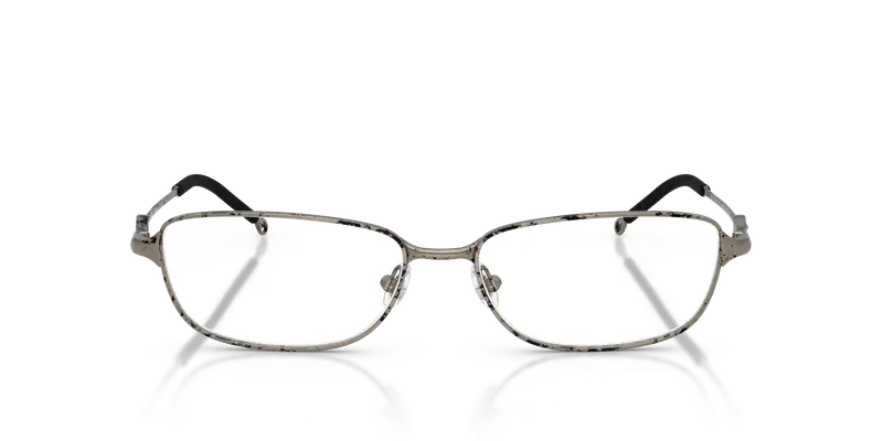 DIESEL Unisex DL5002 1032 Montature da vista Metallo Argento Trasparente Squadrata Normale miniatura 2