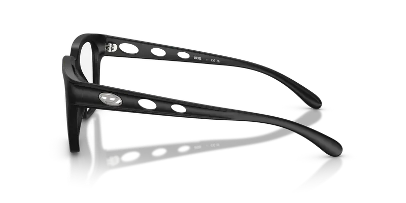 DIESEL Unisex DL6001U 2002 Montature da vista Iniettato Nero Trasparente Squadrata Normale miniatura 3