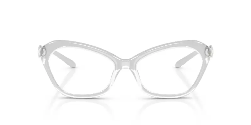 Unisex DL6003U 2029 Montature da vista Iniettato Argento Trasparente Cat Eye Normale miniatura 3