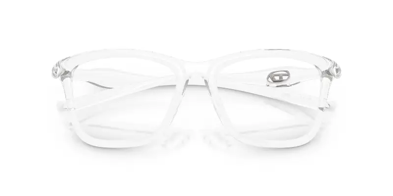 Unisex DL6004U 2005 Montature da vista Iniettato Trasparente Trasparente Squadrata Normale miniatura 2