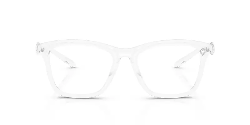 Unisex DL6004U 2005 Montature da vista Iniettato Trasparente Trasparente Squadrata Normale miniatura 3