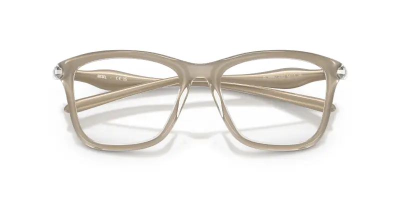 Unisex DL6004U 2035 Montature da vista Iniettato Trasparente Trasparente Squadrata Normale miniatura 2