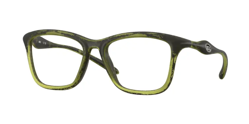 Unisex DL6004U 511 Montature da vista Iniettato Multi-colore Trasparente Squadrata Normale