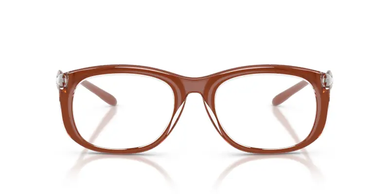 Unisex DL6006U 2033 Montature da vista Iniettato Trasparente Trasparente Rotonda Normale miniatura 3