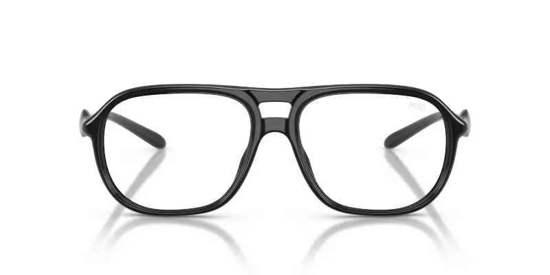 Unisex DL6008U 2026 Montature da vista Iniettato Nero Blu Rotonda Normale miniatura 3