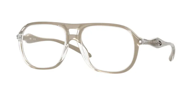 Unisex DL6008U 2035 Montature da vista Iniettato Verde Trasparente Rotonda Normale