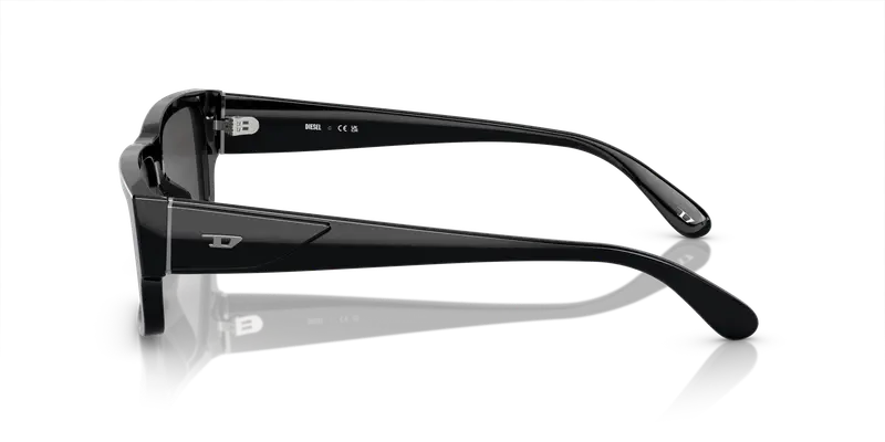 Diesel Occhiali da sole Uomo Grigio 860572 miniatura 3