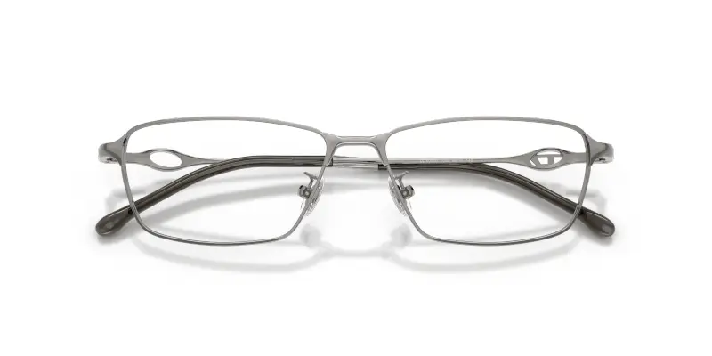 Uomo DL5008D 1003 Montature da vista Metallo Grigio Trasparente Squadrata Normale miniatura 2