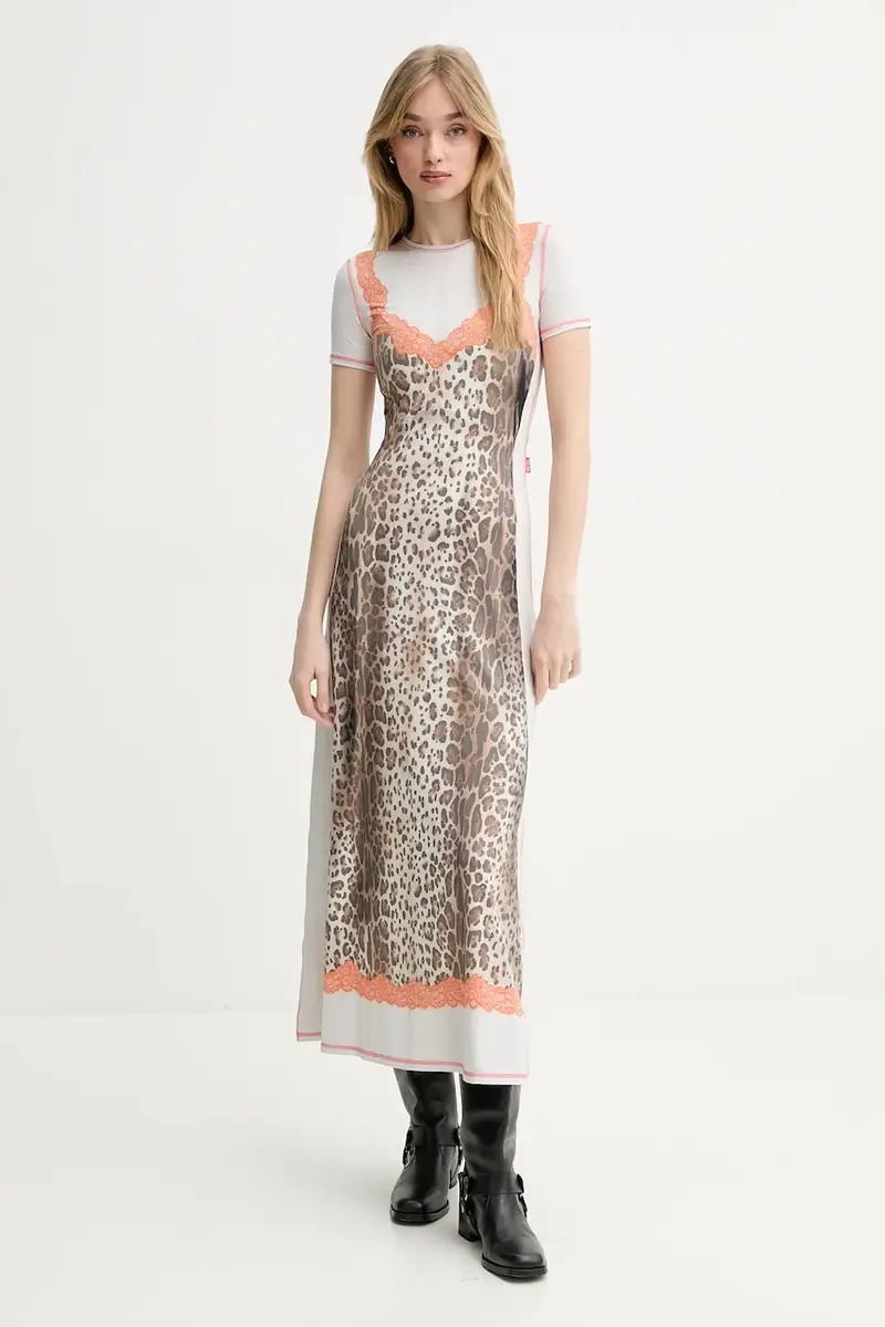 vestito D-ILE DRESS colore grigio A16602.0CLBP