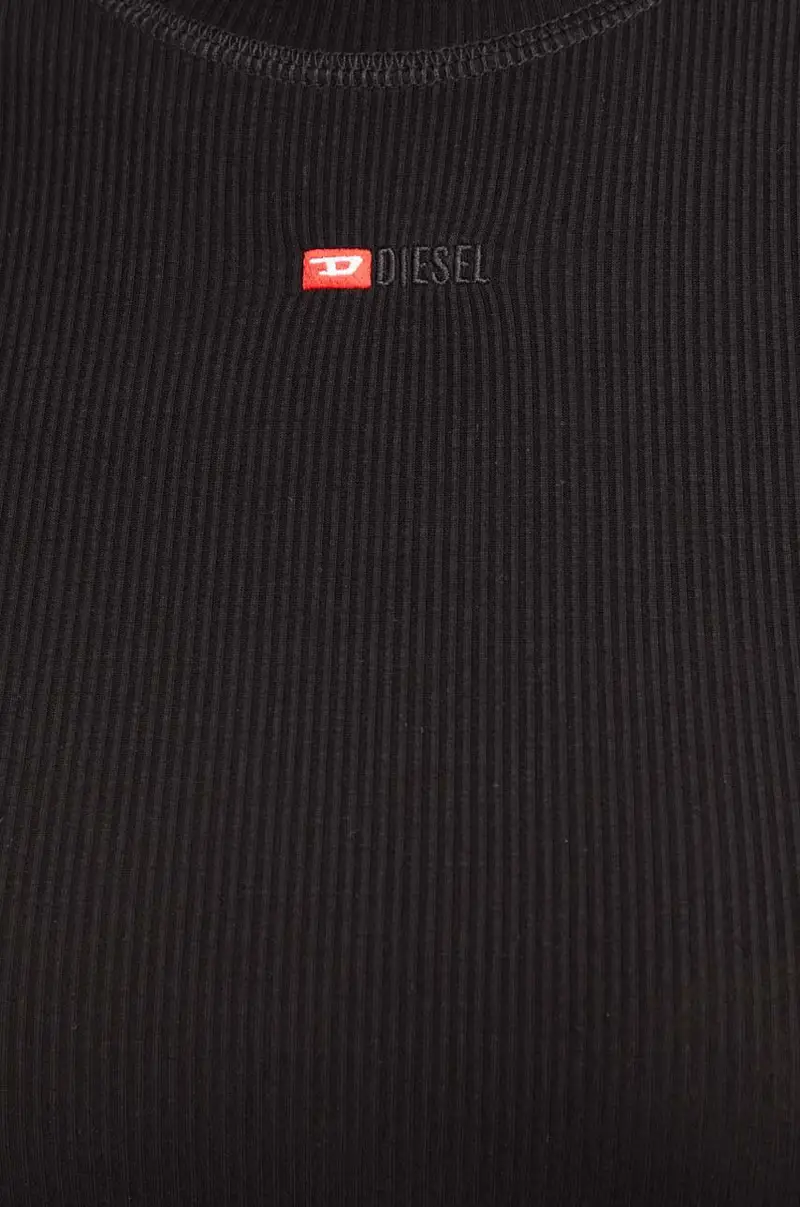 vestito D-MOKKY-LS-MICRODIV colore nero A14954.0BLAN miniatura 5