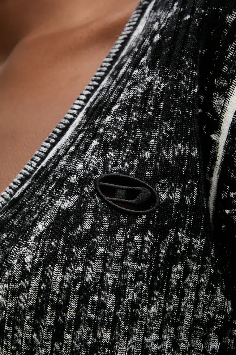 vestito di lino EGANKNOT colore nero A18864.0BJBR miniatura 5