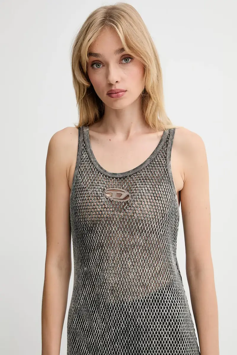 vestito in cotone MAEVE-UTLT colore grigio A18534.0HGBA miniatura 4