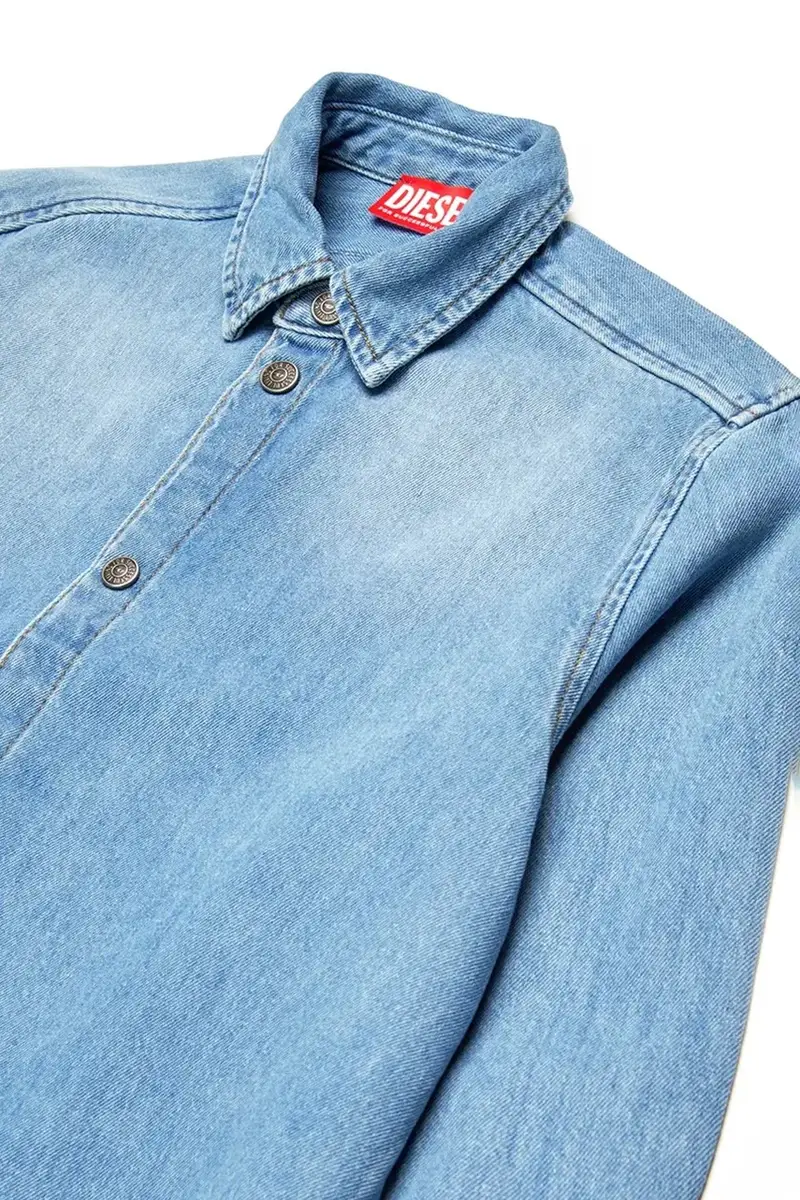 vestito jeans bambino/a DEBBLI DRESS colore blu J02163 miniatura 3