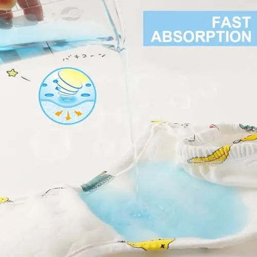 DIFLAX 3 Pezzi Mutandine Apprendimento Pannolini, Mutandina, Mutandine Contenitive Bambini, Mutandine Assorbenti miniatura 3