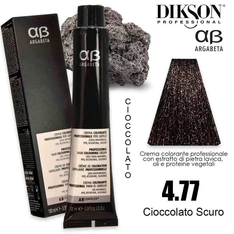 argabeta color 100 ml 4.77 cioccolato scuro