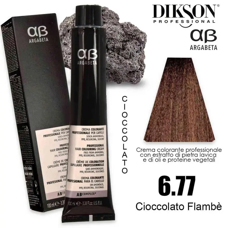 argabeta color 100 ml 6.77 cioccolato flamb