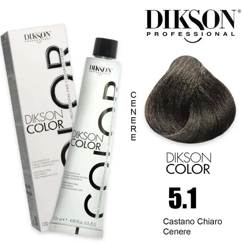color 120 ml 5.1 - 5c castano chiaro cenere