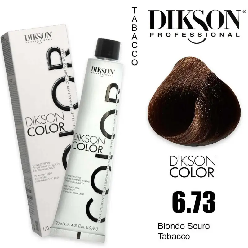 Dikson color 120 ml 6.73 biondo scuro tabacco
