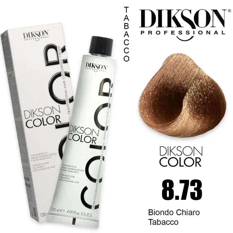 Dikson color 120 ml 8.73 biondo chiaro tabacco