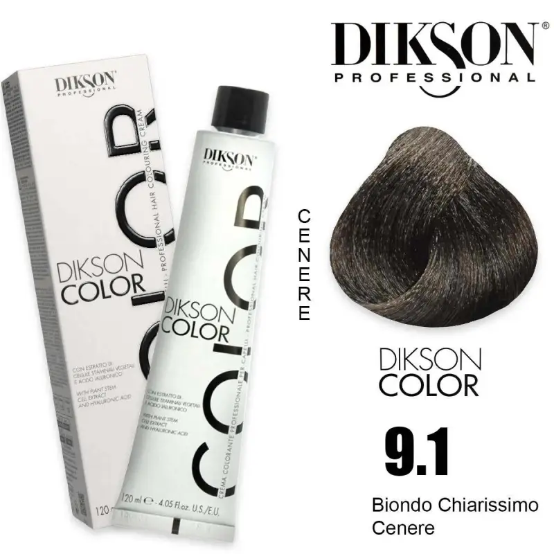 color 120 ml 9.1 - 9c biondo chiarissimo cenere