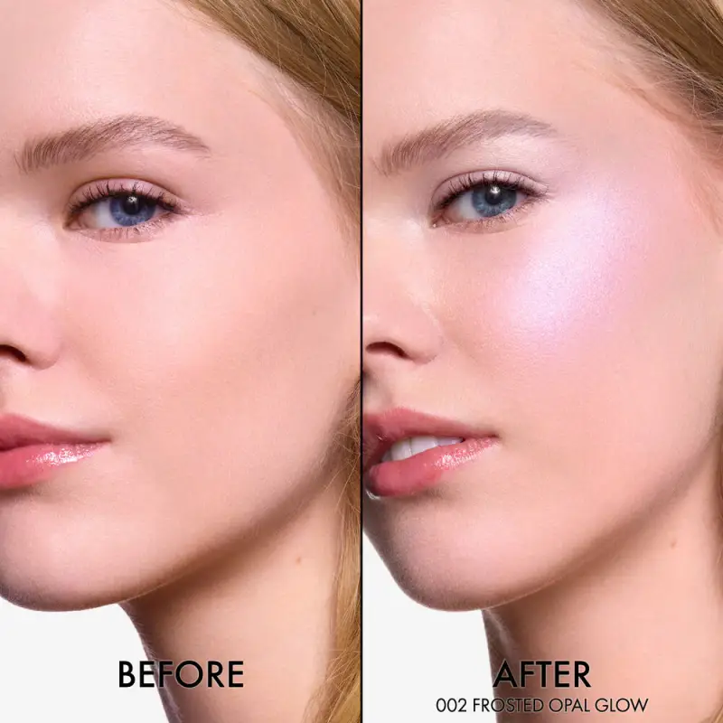 Blush Dior Backstage Glow Maximizer Palette 002 Frosted Opal Glow - Palette viso, Blush, Illuminante viso miniatura 3