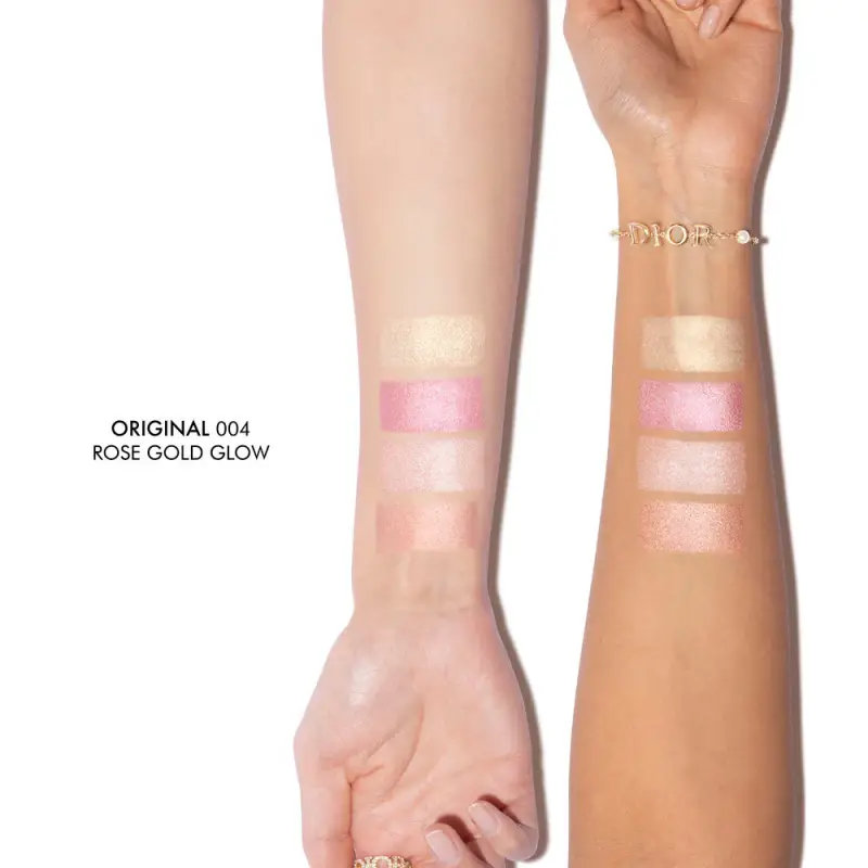 Blush Dior Backstage Glow Maximizer Palette 004 Rose Gold Glow - Palette viso, Blush, Illuminante viso miniatura 5