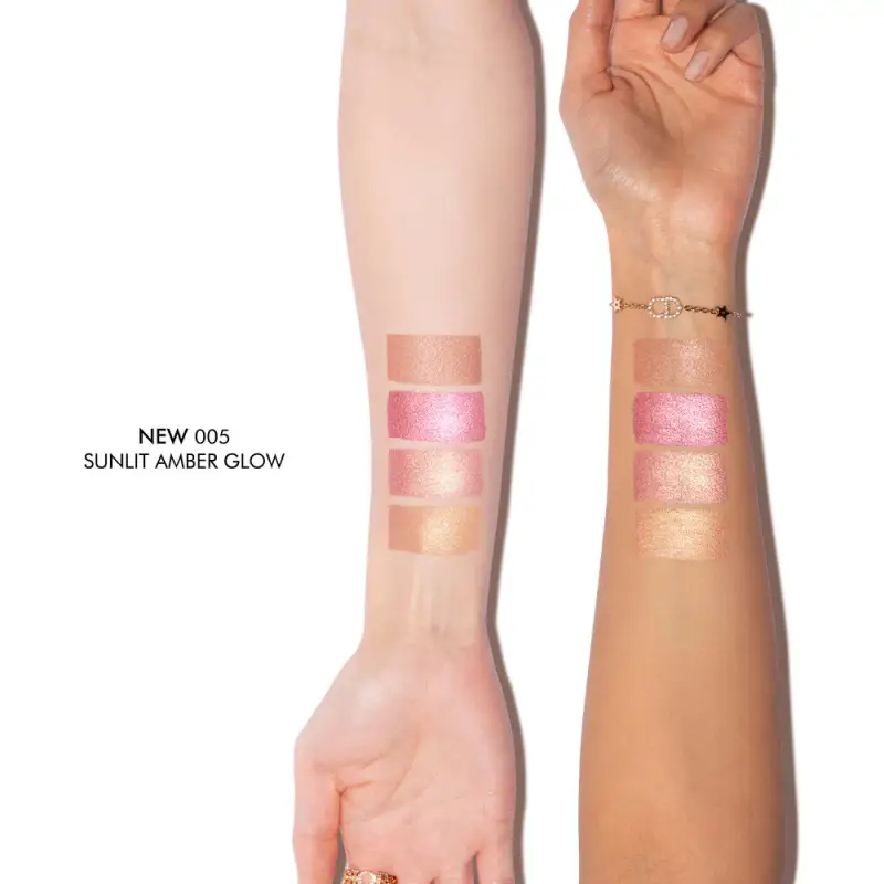 Blush Dior Backstage Glow Maximizer Palette 005 Sunlit Amber Glow - Palette viso, Blush, Illuminante viso miniatura 5