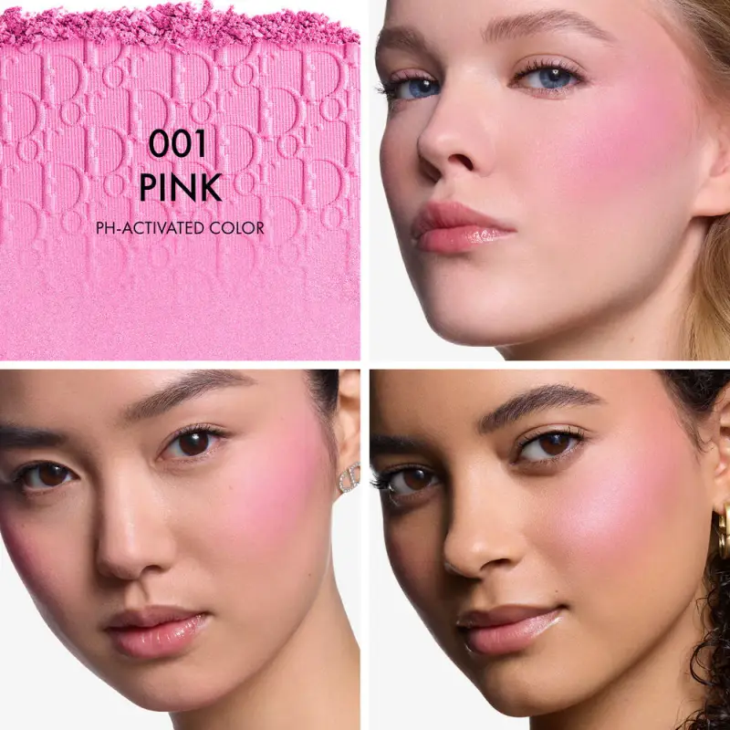 Blush Dior Backstage Rosy Glow 001 PINK - Blush miniatura 3
