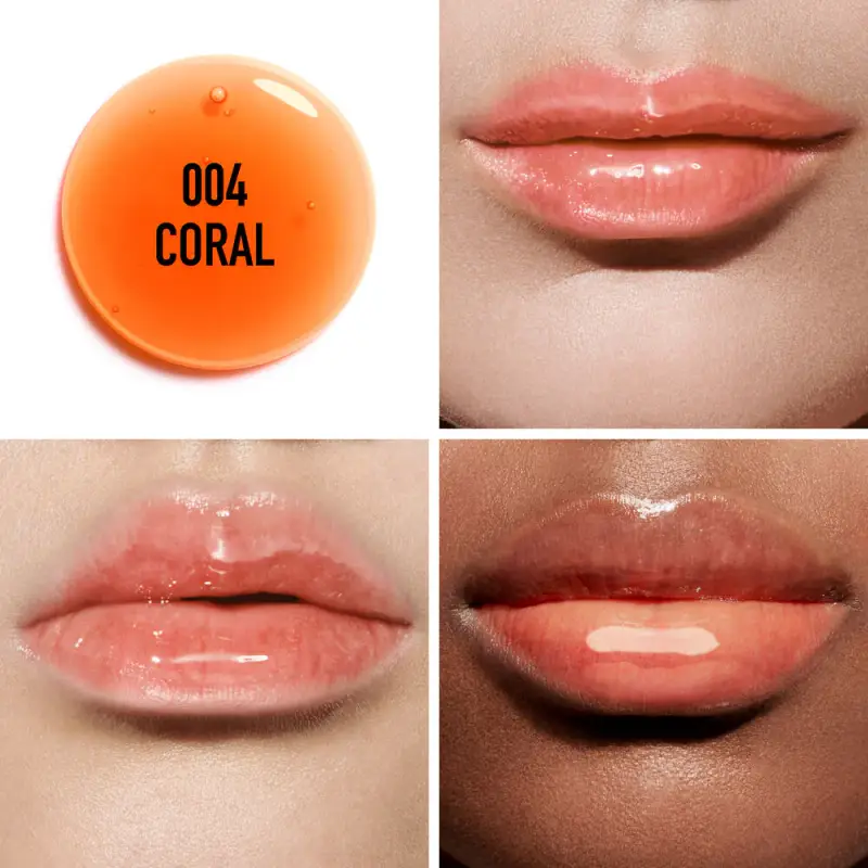 Gloss Dior Addict Lip Glow Oil 004 Coral - Gloss miniatura 2