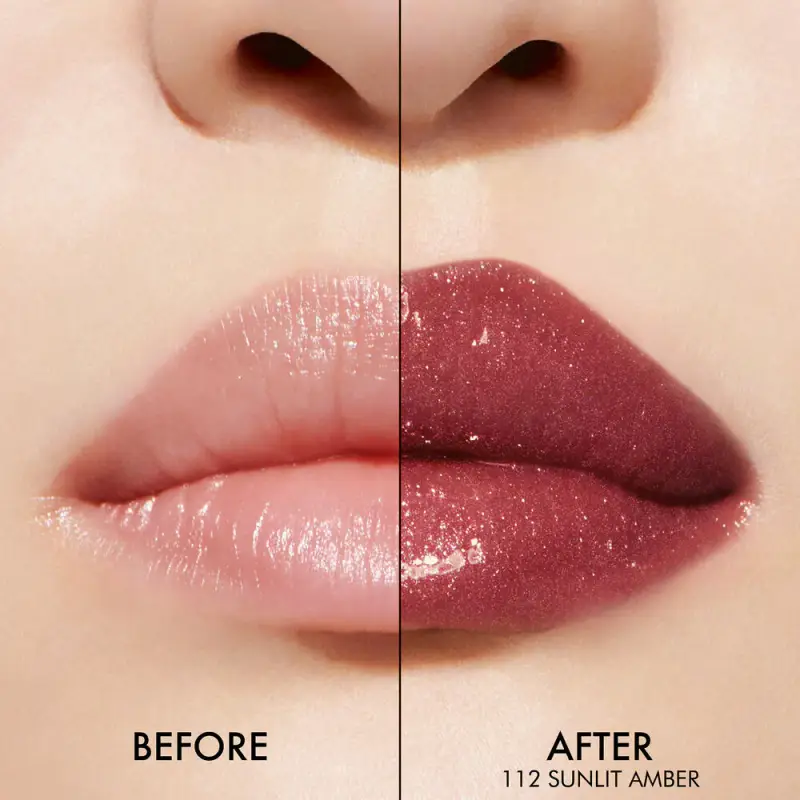 Gloss Dior Addict Lip Maximizer 112 Sunlit Amber - Gloss, Volumizzante labbra miniatura 3