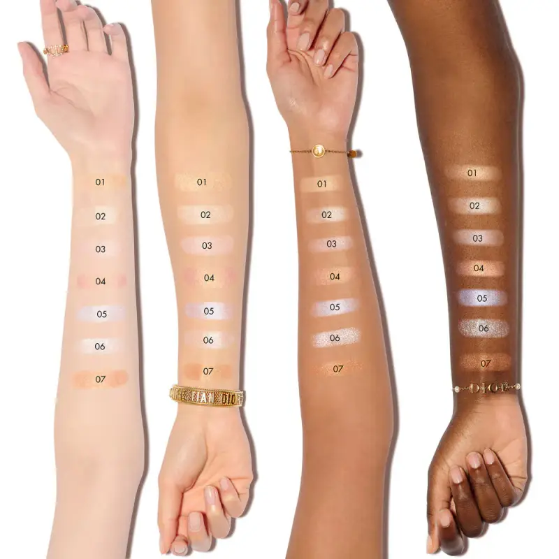 Illuminanti Dior Forever Glow Luminizer 02 Gold Halo - Illuminante viso miniatura 4