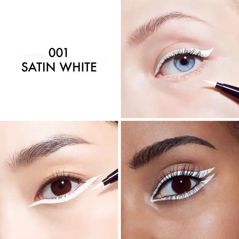 Liners Diorshow Liquid Liner 001 Satin White - Eyeliner miniatura 2
