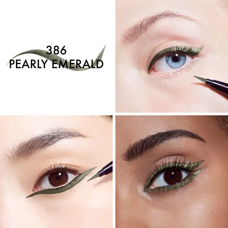 Liners Diorshow Liquid Liner 386 Pearly Emerald - Eyeliner miniatura 2
