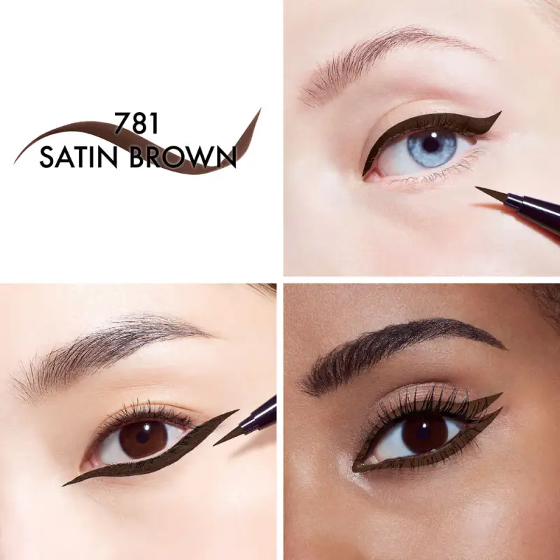 Liners Diorshow Liquid Liner 781 Satin Brown - Eyeliner miniatura 2